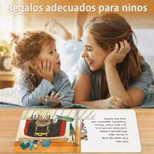 10Pcs Spanish Story Books For Kids, Animal Theme Early Learning Picture Book Set, Educational Bedtime Reading Gift For Toddlers Boys Girls - Multicolor - View 7