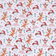 34/68/106pcs Santa Wrapping Paper, Christmas Paper, Unique Christmas Decoration Paper, Christmas, Holiday Gift Wrapping, Birthday, Includes Christmas Stickers - B - View 6
