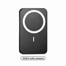 Slim Light Blue Magnetic Portable Power Bank With 5000mAh Capacity, Wireless Phone Charger For Daily Carry, Supports 22.5W Fast Wired Charging Alongside 15W Wireless Charging, With High-Capacity Backup Power, Hassle-Free  Use And A Slim Profile, Made For Back To School, Student Life, Lesson Days, Sports Training, Bus Rides, Student Routines And Weekend Activities - 1PC - View 17