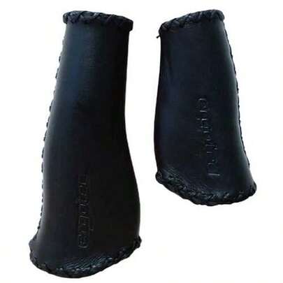 Ergotec Bicycle Grips Monaco Leather Cover Kraton 135/92mm-