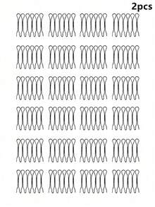 10/6/4/2pcs Seamless Minimalist Hair Clips, Invisible Hair Buckles For High Crown, Princess Style Comb For Bangs And Loose Hair, Fluffy Hair Comb Hair Clips, Suitable For Daily Commute, Work, Date, Party - Multicolor - View 9
