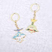 1pc Creative Cartoon Anime Character Model Keychain, Street Fashion DIY Peripheral Cartoon Model Clothing Accessory Exclusive Pendant, Holiday Gift For Friends, Commemorative Small Gift, Unisex - Multicolor - View 3