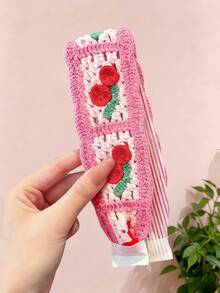 1/2/4pcs/Set Mori Style Pastoral Hook-And-Loop Hair Accessories, Fresh And Sweet - Suitable For Women And Girls, Applicable For Daily, Back To School, Vacation, Party - Multicolor - View 9