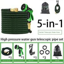 Garden Water Pipe Kit, Ultra Lightweight, Leak Proof, Anti Slip Rotating Handle, Non Stretching, Not Easy To Bend, Suitable For Courtyard, Lawn And Outdoor Use - A - View 10