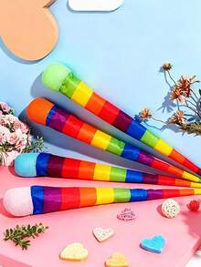 Fun Catch Ball, Aerodynamic Long Tail Design, Rainbow Streamer Ball, Unisex, Colorful Soft Catch Toy, Suitable For Weekend Camping Trips, Outdoor Gatherings, Beach Parties, Sensory Play Equipment, Fun Lawn Games, Outdoor Sports Toys - Multicolor - View 8