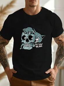 Men T-Shirts - Black - View 1