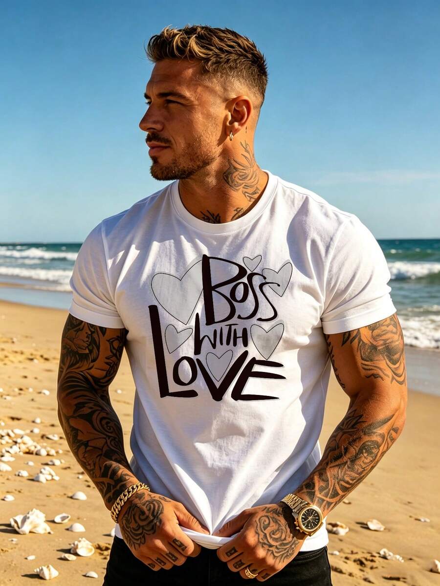 Men T-Shirts - 白色 - 查看 1