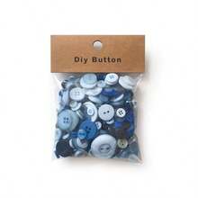 0.9-3.5CM Random Assorted Colorful Resin Buttons, DIY Handmade Decorative Buttons Clothing Material Accessories - Multicolor - View 7