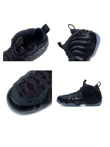 Nike Men's Casual Shoes AIR FOAMPOSITE ONE Comfortable Daily Commute Sports Shoes HF2902-002 - Black/Black/Dark  Grey - View 10