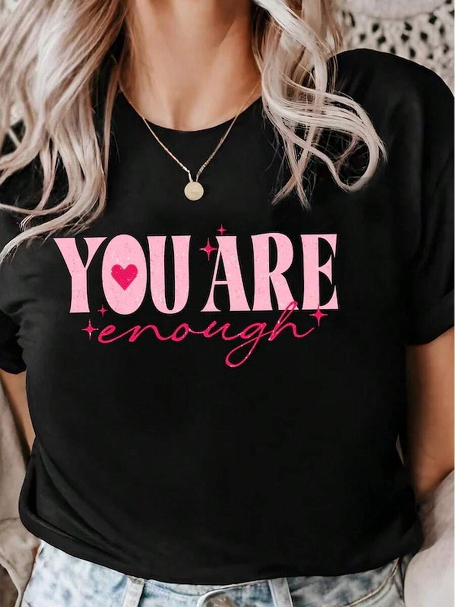 Women T-Shirts - 黑色 - 查看 1