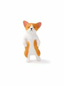 Cute Mini Corgi Car Dashboard Ornament, Realistic Resin Sleeping Puppy Figurine, Creative Fun Car Interior Decor Accessory, Suitable For Decorating Car Center Console - A - View 9