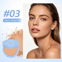Water-Resistant Pressed Powder, Oil-Control Setting Powder, Matte Finish Powder, Long-Lasting Sweat-Proof Formula, Pore-Blurring Soft Focus Effect, Lightweight Fine Powder, Creates Natural Smooth Matte Makeup Look, Perfect Makeup - Multicolor - View 10