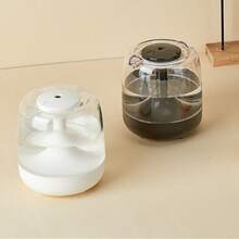 Humidifier With Stable Base, Low Noise And Quiet Operation For Uninterrupted Sleep, Large Mist Output For Air Purification And Dry Air Humidification, 2-In-1 Essential Oil Diffuser And Humidifier, Suitable For Living Room, Office And Air-Conditioned Rooms - 1PC - View 6
