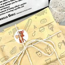 Panini 500pcs/Roll Cartoon Fun Creative Decorative DIY Stickers - Fun Classic Animation Round Stickers, PVC Waterproof No Residue, Handmade Decoration Accessories - Planner Scrapbook Stickers - Suitable For Notebook, Guitar, Water Cup, Luggage, Skateboard And Other Material Surfaces - Random Styles - View 5