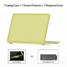 Ultra Thin PC Semi Transparent+TPU Edge Hard Shell For MacBook Neo 13 Case With Screen Protector & Keyboard Cover For MacBook Neo 2026 A18 Pro Model A3404 New Colors Blush Pink, Indigo Blue Case - View 2