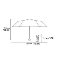 1pc Mini Pocket Umbrella, Dual-Use Sun Protection And Rain Umbrella, Ultra-Lightweight Mini Umbrella, UV Protection Portable Handheld Umbrella, Compact Foldable Travel Umbrella, Suitable For Rainy Days, Sun Protection, Outdoor Travel And Beach - Folding Umbrella - View 5