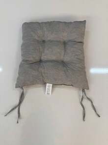 4 Pcs Comfortable Indoor & Outdoor Seat Pads For Kitchen, Dining, Garden, Balcony & Patio Chairs - Grey - View 6