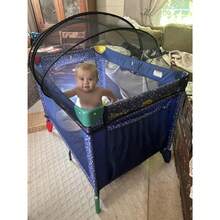 Baby Crib Netting & Accessories - Black - View 2