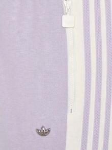 Adidas Originals Women's Flare Pant W CC Knit Sports Pants KY2198 - Purple - View 6