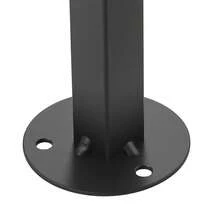 XIANXUS Wall Mounted Display Rack Scarf Rack Scarf Display Stand Bathroom Hanging Rack - Black - View 10