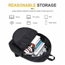 Minimalist Solid Color All-Match Backpack, Ins Style Student School Bag, Large Capacity Waterproof Wear-Resistant Laptop Backpack, Lightweight Pressure-Reducing Commuter Backpack, Japanese Style Versatile Casual Backpack, Middle School High School College Student School Bag, Daily Travel Short Trip Bag, Multi-Pocket Storage Backpack, Unisex Versatile Campus Travel Backpack - Multicolor - View 4