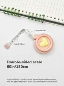 6pcs 2.5m Plastic Flexible Retractable Tape Measure, Waist/Height Measurement, Portable Emergency Solution - A - View 3