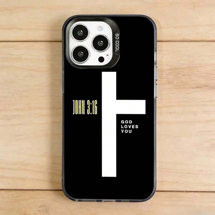 Lord Jesus Loves You Phone Case For IPhone 17 16 15 14 13 12 11 Pro Plus Max Silicone Hard Cover JR56 - 004 - 查看 1