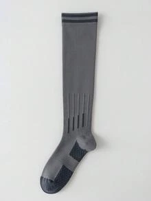 1/4/5 Pasang Kaos Kaki Kompresi Wanita, Kaos Kaki Betis untuk Olahraga Yoga Kebugaran, Kaos Kaki Panjang untuk Bersepeda, Lari, Lompat Tali, dan Pelangsing Kaki - MultiWarna - View 23