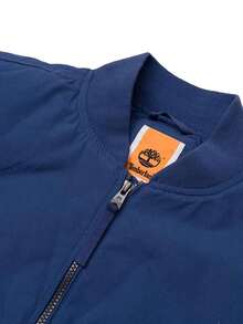 Timberland Jaket Penerbangan Pria, Pakaian Luar Baru, Olahraga Luar Ruangan, Bernapas, Kasual, Kerah Tegak, Jaket Baseball - Royal Blue - View 7