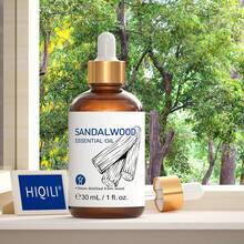 HIQILI 薰衣草玫瑰茉莉精油 30mL/1.01 Fl.Oz. 純淨尤加利茶樹廣藿香油，適用於皮膚與頭髮護理、按摩、身體放鬆、沐浴，亦可用於 DIY 蠟燭與手工皂製作、香氛擴香機、空氣淨化器、禮品、飯店、臥室、居家香氛 - 多種香味 - 查看 32