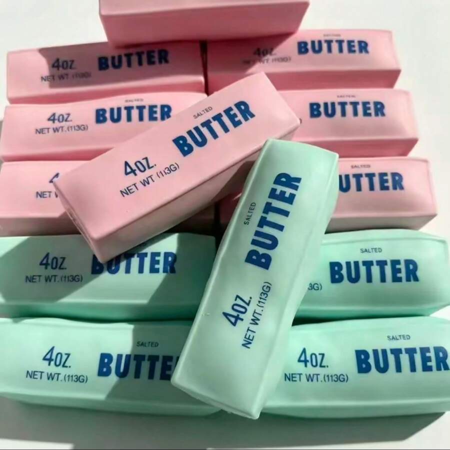 Cross-Border Bestseller Large Super Soft Flour Butter Stick Squeeze Toy Slow Rebound Butter Stick Stress Relief - Multicolor - View 1
