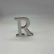 White Wooden Letters, Unfinished Wooden Letters, Suitable For Wall Decor, Standing Decor Letters, Sliced Signage Decor, Can Be Used For Crafts, Home Party Projects, Birthdays, Graduation Ceremonies, Etc., Best Gift Choice. - White - View 27