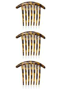 3/1pc French Style Hair Comb, Women's Bun Styling Tool, INS Style, All-Season Essential, Commute/Date/Daily Fashion Hair Accessory - Multicolor - View 13