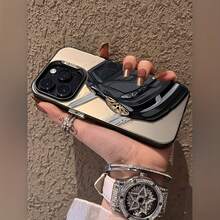 Cool Sports Car 7/8Plus Anti-Fall Soft Shell Simple High-End Air Cushion Suitable For Iphone14Promax Apple 13 Mobile Phone Case Couple Xsmax New 12Pro Anti-Fall Xr Frosted 11 Men And Women 13 All-Inclusive 15PRO Soft Shell 15 Protective Cover - 透黑 - 查看 2