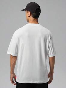 Jordan 男士 AS M J BRK S GOTHIC 85 SS 圓領短袖針織 T-Shirt TIO0020-100 - 黑與白 - 查看 2