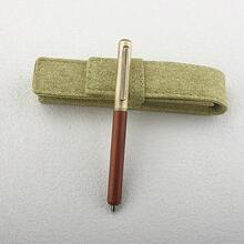 Vintage Wooden Ballpoint Pen Retro Brass Metal Click Ball Pen Natural Wood Body Business Office Writing Gift Pen For Men - 5C27 - View 17
