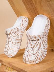 Unisex Clogs, All Season, Lightweight, Non-Slip, Quiet, Multi-Function/Indoor/Outdoor - Khaki - View 5