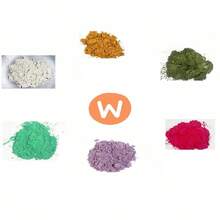 環氧樹脂雲母粉 6件/12件/24件裝 亮片色粉，易混合且自然，適用於手工皂製作、蠟燭製作、史萊姆、繪畫，5g/色 - 5g/bag - 查看 16