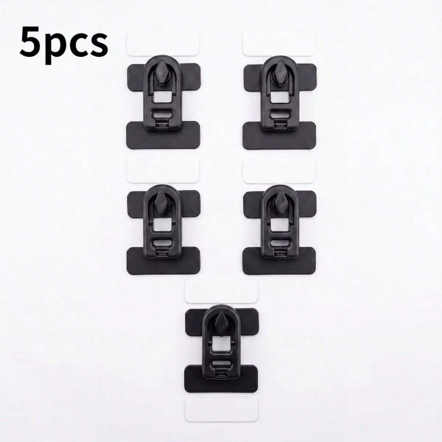 5pcs Multi-Function Safety Locks, No Drilling Design, Easy Installation, Suitable For Cabinets, Drawers, Refrigerators And Storage Cabinets, Prevent Finger Pinching, Provide Home Safety Protection. - Multi-color - View 1