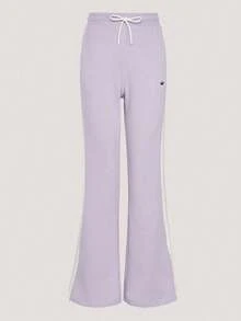 Adidas Originals Women's Flare Pant W CC Knit Sports Pants KY2198 - Purple - View 1