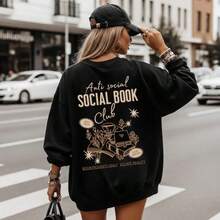 Women Sweatshirts & Hoodies - 黑色 - 查看 1