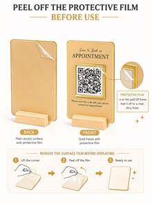 1 logo mã QR mạng xã hội tùy chỉnh, bảng hiệu mạng xã hội cá nhân hóa, logo mã QR, logo làm đẹp, logo doanh nghiệp, logo thanh toán, logo salon, chất liệu acrylic, đế gỗ, bảng hiệu kinh doanh, bảng hiệu salon, thực đơn, bảng giá, thời trang, tối giản, độc đáo, thanh lịch, phù hợp cho nhiều dịp kinh doanh, cũng có thể dùng làm quà tặng cá nhân hóa, tự làm, tùy chỉnh số lượng lớn. - Nhiều màu - Xem 4