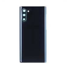 適用於 Galaxy S26Ultra/S25Ultra/S24Ultra/S23Ultra/S22Ultra/S21Ultra/S20Ultra/S20+/S20/Note20Ultra/Note10+/Note10/S10+/S10 的替換後玻璃背蓋，玻璃材質後殼後蓋，含拆卸工具，可用於更換或維修 - 黑色 - 查看 21