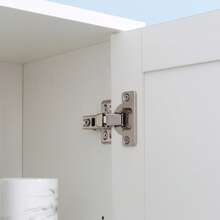 Storage Cabinet, Adjustable Shelves, Open Shelves, 30 X 28 X 170 Cm, For Bathroom, Living Room And Hallway, White - White - View 9