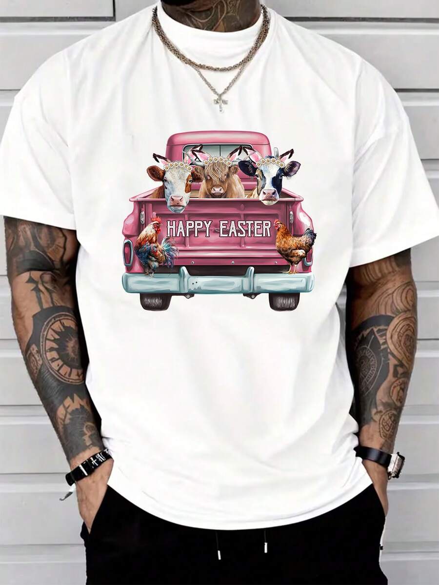 Camisetas de hombre - Blanco - Ver 1