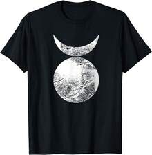 NEW LIMITED Horned God Pagan Wiccan Witchcraft Symbol Tee T-Shirt S-5XL - 黑色 - 查看 1