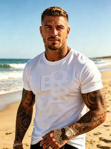 Men T-Shirts - White - View 2