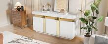 Sideboard White Made Of Wood For Living Room And Dining Room - White - View 5