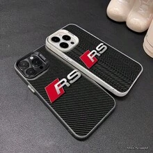 [Spedizione 24h Da DE/FR/ES] Sporty Performance Style Carbon Fiber Texture Metallic Finish Premium Shockproof TPU Fashion New Arrival European And American Ins  Phone Case For IPhone 18 ProMax Pro 17 E 16 Plus 15 14 13 12 11 8 7 XS Max X XR Air  S26 Ultra Plus S25 S21 Sunggalaxys24 Sunggalaxys23 FE Sunggalaxys22  15 Ultra Pro 14 13 Sunggalaxys24 Sunggalaxys23 FE Sunggalaxys22 - Black - View 6