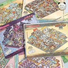 迷你場景收藏書 7.0 新款風景貼紙場景計畫貼紙組 3D 迷你房屋 - 微縮場景集合本7.0[精簡版] - 查看 4